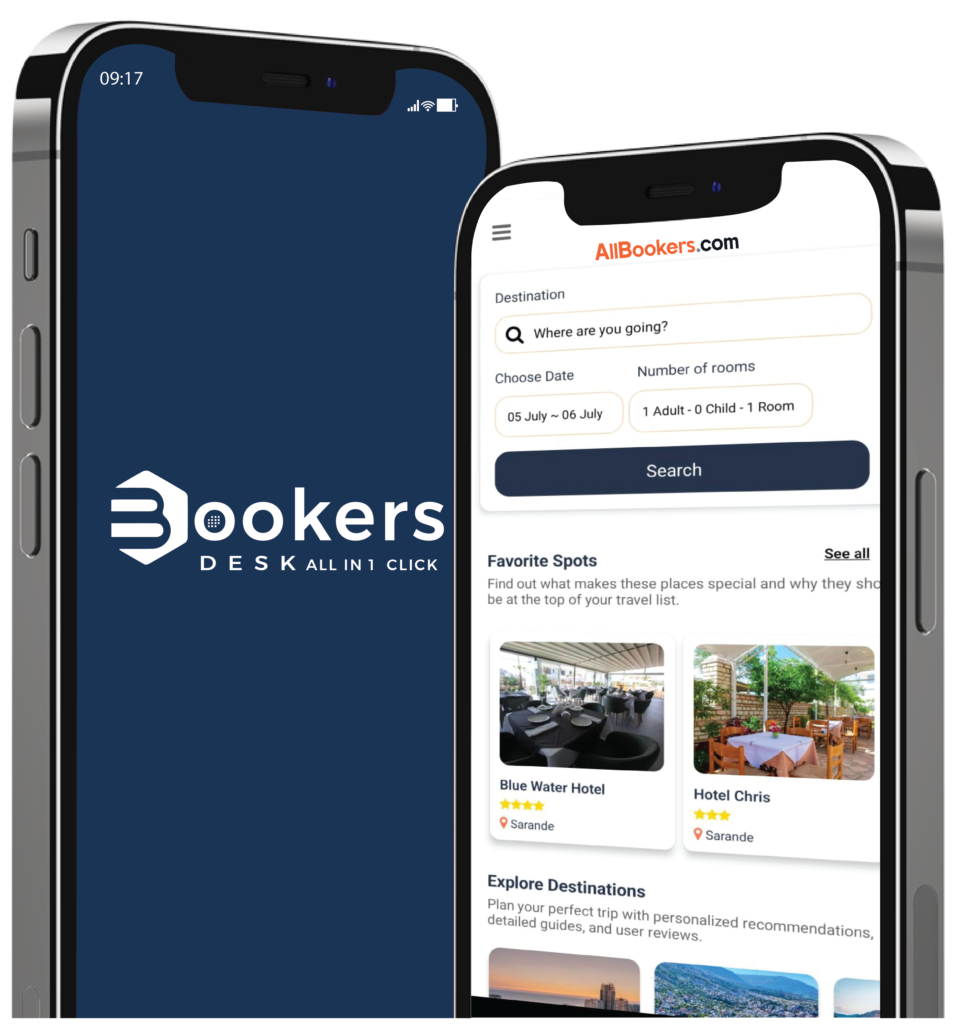 BookersDesk dhe AllBookers